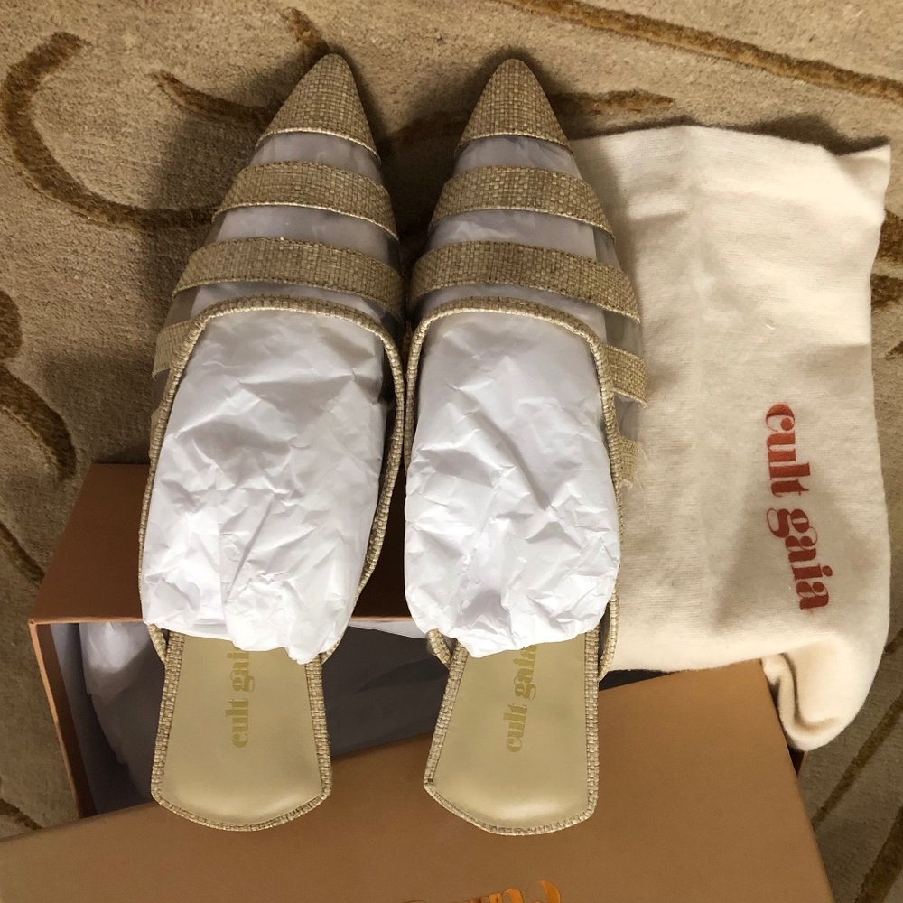 Cult Gaia Femi Flat Mule